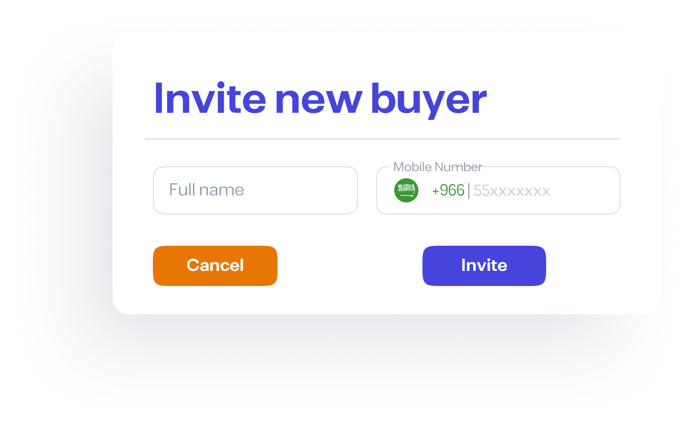 Order directly from proposals