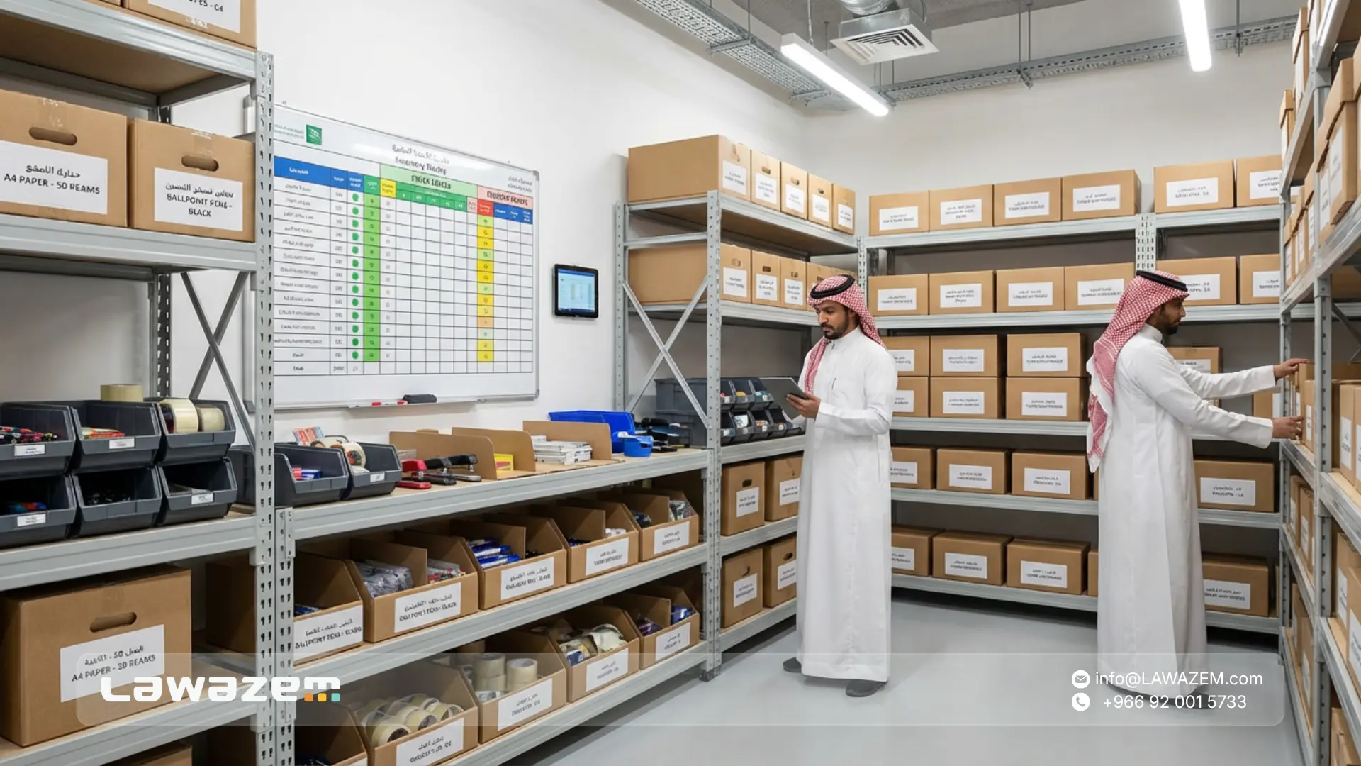 أهم معايير اختيار مورد لوازم مكتبية للشركات في السعودية