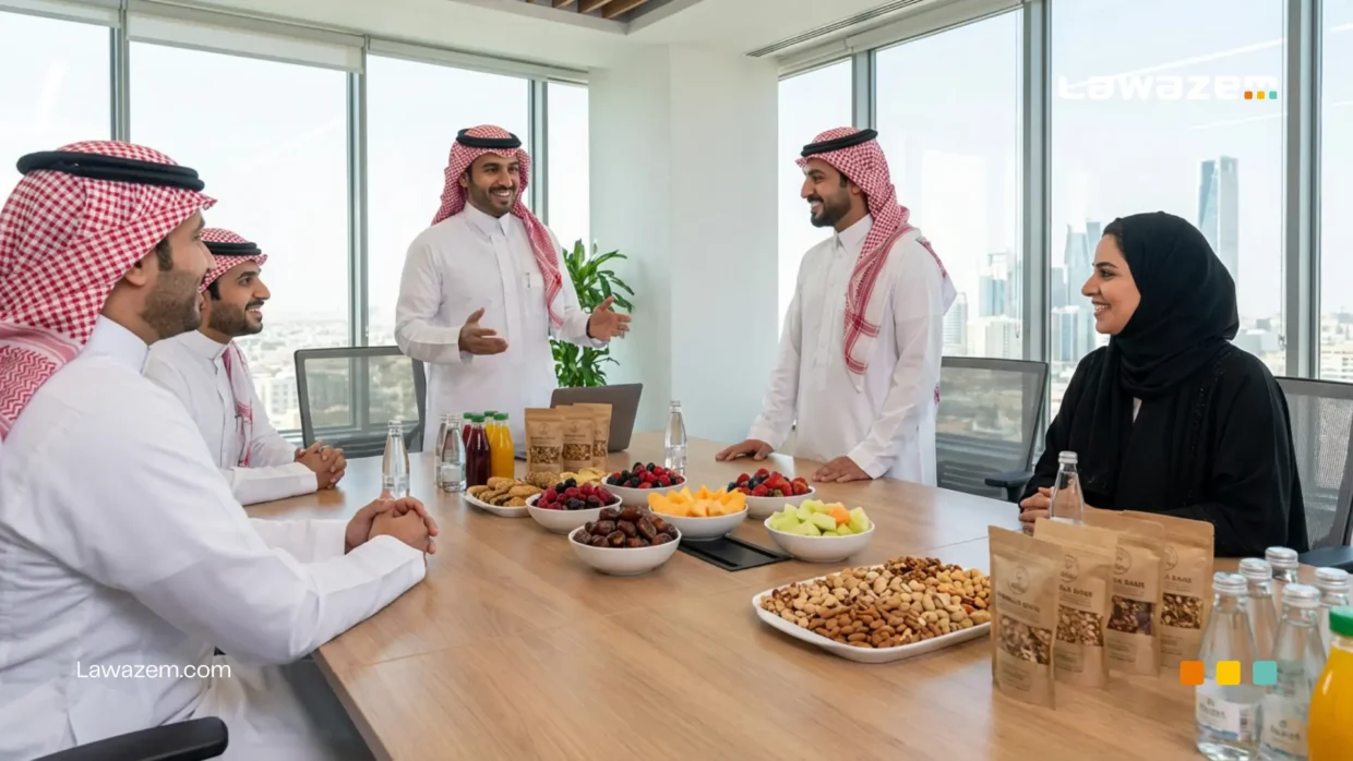 سناكس صحي وضيافة الاجتماعات تأثيرها على نشاط الموظفين