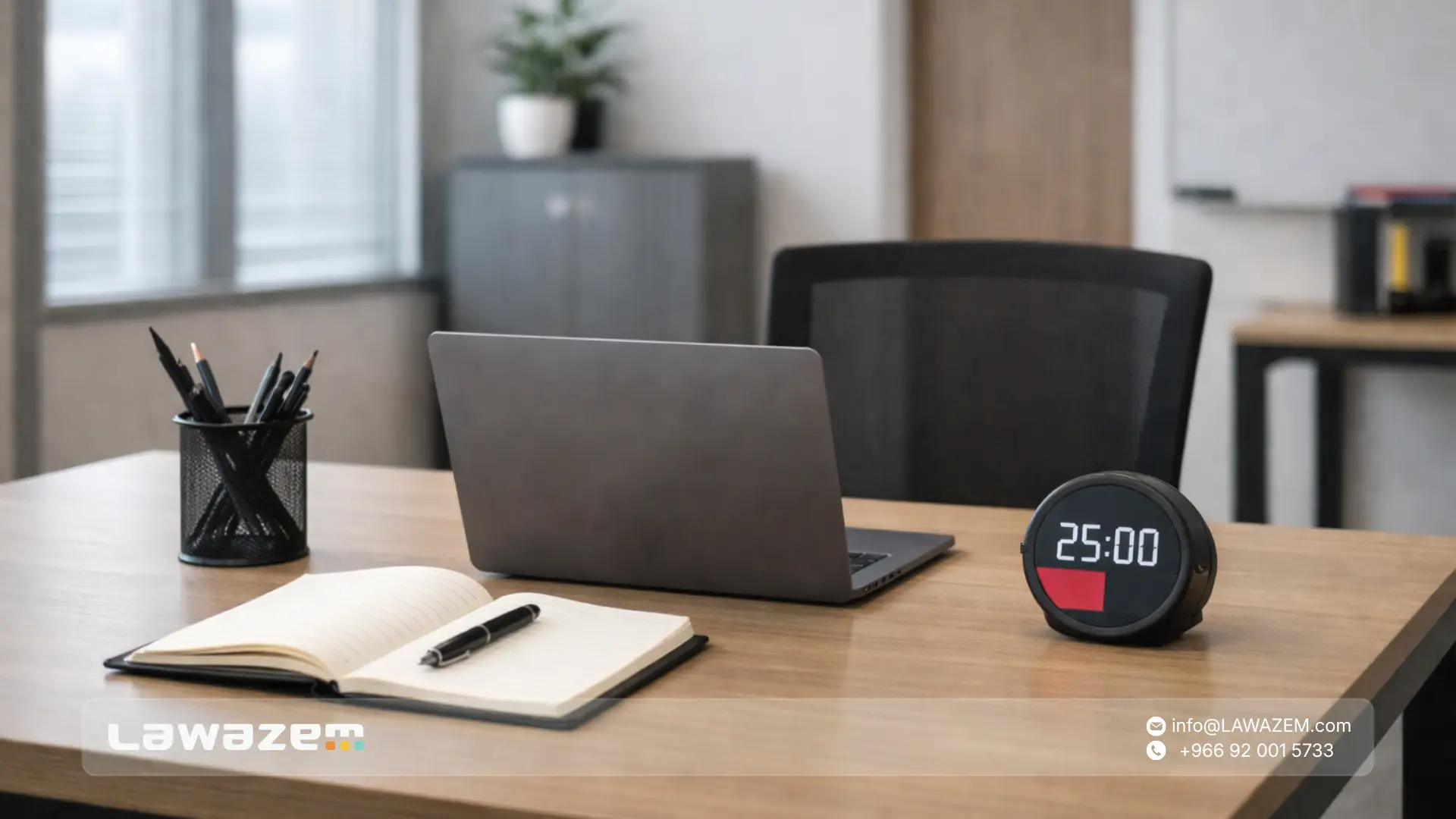 Simple office tools to apply the Pomodoro technique